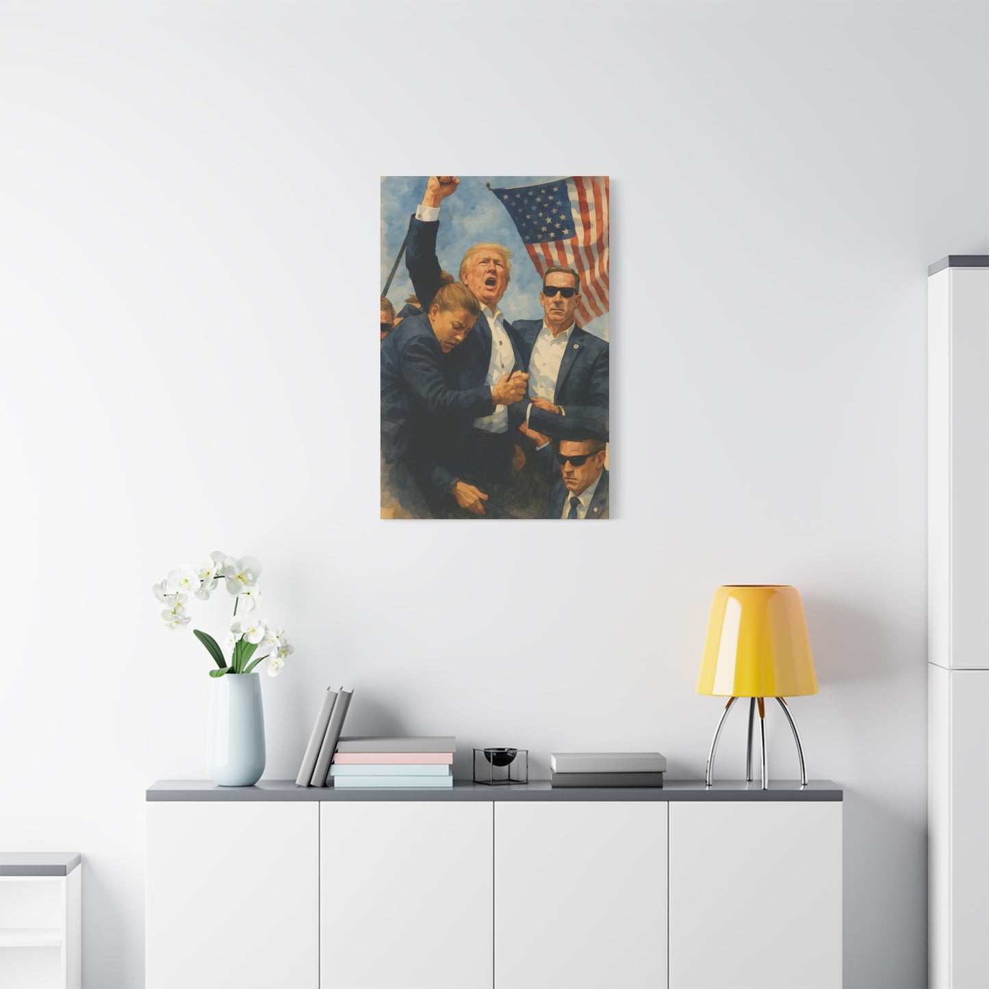 "Fight, Fight, Fight!"– Canvas Wall Art